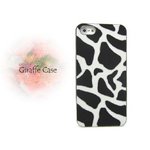 iPhone5★ジラフ柄ケース★ついに出た!! かわいくて大人気のキリン柄のケース★【全3色】 ホワイト