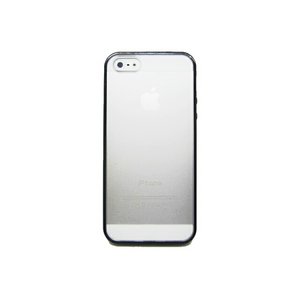 iPhone5★Color frame CASE★シンプルで使いやすい!! カラーフレームケース♪【全4色】 ブラック