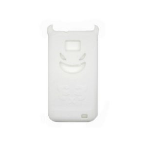 ドコモ★GALAXY S2 SC02C★悪魔デビルSTYLEシリコンラバーケース【全10色】 ホワイト