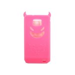 ドコモ★GALAXY S2 SC02C★悪魔デビルSTYLEシリコンラバーケース【全10色】 マゼンタ