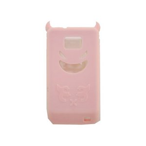 ドコモ★GALAXY S2 SC02C★悪魔デビルSTYLEシリコンラバーケース【全10色】 ピンク