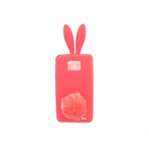 ドコモ★GALAXY S2 SC02C★うさぎの耳がキュートなラビットスタイルケースカバー【全3色】 レッド