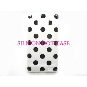 ドコモ★GALAXY S2 SC02C★GALAXY S2 SC02C★ファッションでも大人気のドットのかわいいケース♪ 【全3色】 ホワイト/ブラックドット