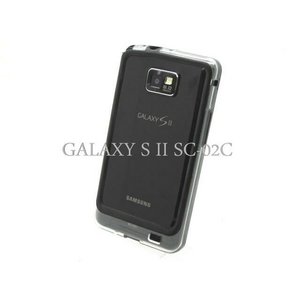 ドコモ★GALAXY S2 SC02C★NEWバンパーフレームケース★バンパーがスマホを衝撃から保護します♪【全2色】 ブラック