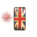 iPhone4S/4★クラシックな雰囲気がシブイ!! アメリカ国旗とイギリス国旗のデザインのケース!!【全5デザイン】 イギリス国旗