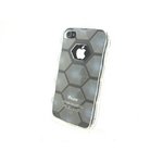 iPhone4S/4★ロックストーン★ゴツゴツしたデザインがカッコイイ!! 滑りにくくてタフなケースです♪【全9色】 クリア