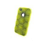 iPhone4S/4★ロックストーン★ゴツゴツしたデザインがカッコイイ!! 滑りにくくてタフなケースです♪【全9色】 イエロー