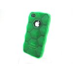 iPhone4S/4★ロックストーン★ゴツゴツしたデザインがカッコイイ!! 滑りにくくてタフなケースです♪【全9色】 グリーン