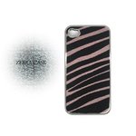 iPhone4★FELT ZEBRA STYLE★シマウマ柄のおしゃれなケース♪【全3色】 ライトパープル