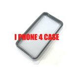 iPhone4★スリム感やデザインをそのまま生かすフレームジャケットが登場!! 【全7色】 ブラック