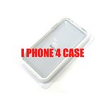 iPhone4★スリム感やデザインをそのまま生かすフレームジャケットが登場!! 【全7色】 クリア/ホワイト