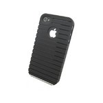 iPhone4S/4★ツーピース構造のフレームワークケース!! シンプルでクールです♪【全3色】 ブラック