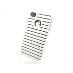 iPhone4S/4★ツーピース構造のフレームワークケース!! シンプルでクールです♪【全3色】 ホワイト