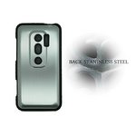 HC015★HTC EVO 3D ISW12HT★アルミの高級感溢れるスタイリッシュなケース♪【全4色】 シルバー