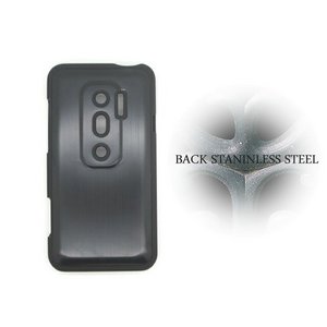 HC015★HTC EVO 3D ISW12HT★アルミの高級感溢れるスタイリッシュなケース♪【全4色】 ブラック