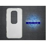 HTC EVO 3D ISW12HT★クリアのシンプルなラバーケース!!【全4色】 クリア