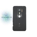 HTC EVO 3D ISW12HT★パンチングメッシュのタフでイカしたケース!!【全4色】 ブラック