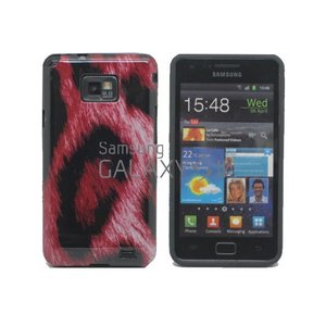 GALAXY S2 SC02C★レオパードスタイル★ヒョウ柄のケース!!【全3色】 レッド