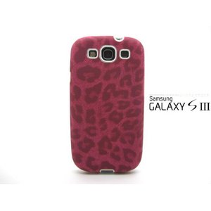 GALAXY S3 SC06D★WTPU　レオパード★かっこよくてかわいいヒョウ柄のケース!! 大人気です!!【全4色】 ピンク