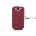 GALAXY S3 SC06D★WTPU　レオパード★かっこよくてかわいいヒョウ柄のケース!! 大人気です!!【全4色】 ピンク