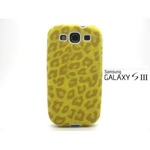 GALAXY S3 SC06D★WTPU　レオパード★かっこよくてかわいいヒョウ柄のケース!! 大人気です!!【全4色】 イエロー
