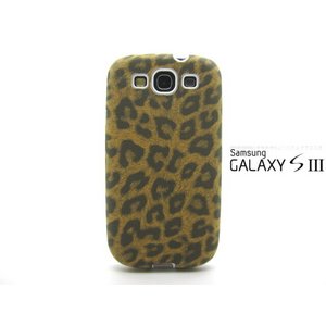 GALAXY S3 SC06D★WTPU　レオパード★かっこよくてかわいいヒョウ柄のケース!! 大人気です!!【全4色】 ブラウン