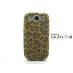 GALAXY S3 SC06D★WTPU　レオパード★かっこよくてかわいいヒョウ柄のケース!! 大人気です!!【全4色】 ブラウン