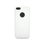 iPhone5★カラーフレームにカーボンタイプの高級感あるケース!! シンプルで洗練されたカッコよさが必見です!!【全6色】 ホワイト/ホワイト