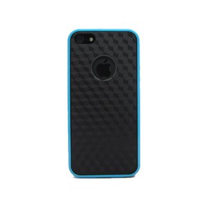 iPhone5★カラーフレームにカーボンタイプの高級感あるケース!! シンプルで洗練されたカッコよさが必見です!!【全6色】 ブラック/ブルー