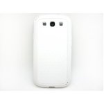 GALAXY S3 SC06D★カラーフレームにカーボンタイプの高級感あるケース!! シンプルで洗練されたカッコよさが必見です!!【全6色】 ホワイトフレーム/ホワイト