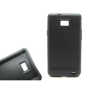 GALAXY S2 SC02C★アルミとラバーを合体させた画期的なケース!! 外側はアルミでハードにGALAXYを保護して、内側はラバーでピッタリフィット!!【全8色】 ブラック