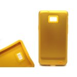 GALAXY S2 SC02C★アルミとラバーを合体させた画期的なケース!! 外側はアルミでハードにGALAXYを保護して、内側はラバーでピッタリフィット!!【全8色】 ゴールド