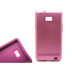 GALAXY S2 SC02C★アルミとラバーを合体させた画期的なケース!! 外側はアルミでハードにGALAXYを保護して、内側はラバーでピッタリフィット!!【全8色】 ピンク