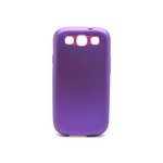 GALAXY S3 SC06D★アルミとラバーを合体させた画期的なケース!! 外側はアルミでハードにGALAXYを保護して、内側はラバーでピッタリフィット!!【全8色】 パープル