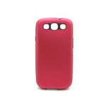GALAXY S3 SC06D★アルミとラバーを合体させた画期的なケース!! 外側はアルミでハードにGALAXYを保護して、内側はラバーでピッタリフィット!!【全8色】 レッド