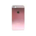 iPhone5★BACK SIDE ALUMI APPLE★背面がアルミでできたケース!! アップルマークのロゴが入ってオシャレに♪【全6色】 ピンク