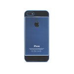 iPhone5★アルミアップル削り出し★この高級感と質感は必見!!!! アルミ削り出し加工で作られた上級モデルのケース♪【全6色】 ブルー