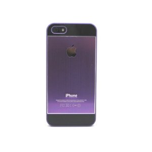iPhone5★アルミアップル削り出し★この高級感と質感は必見!!!! アルミ削り出し加工で作られた上級モデルのケース♪【全6色】 パープル