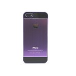 iPhone5★アルミアップル削り出し★この高級感と質感は必見!!!! アルミ削り出し加工で作られた上級モデルのケース♪【全6色】 パープル