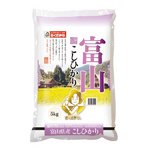 【お歳暮:のし付き※名入れ不可】富山県産こしひかり5kg 【2012年12月22日まで限定販売】【24年新米】