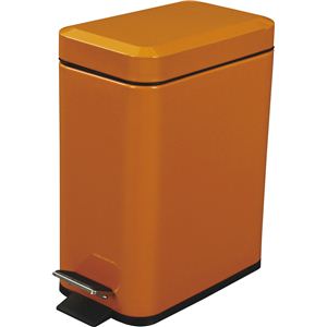 ダストボックスフォッサ オレンジ LFS-076OR【ペダル式ふた付きごみ箱】 商品画像