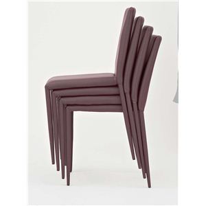エメリエ ダイニングチェア ブラウン　CL-561BR　［座面高さ47cm］