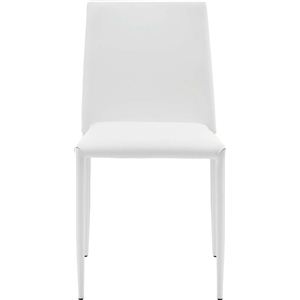 エメリエ ダイニングチェア ホワイト　CL-561WH　［座面高さ47cm］