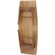 木製折りたたみテーブル(フォールディングテーブル アポロ) 木製 棚収納付き 木目調 NET-614WAL - 縮小画像3