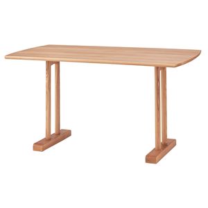 北欧調ダイニングテーブル/リビングテーブル 【幅120cm】 木製 ナチュラル 『エコモ』 HOT-153NA 商品画像