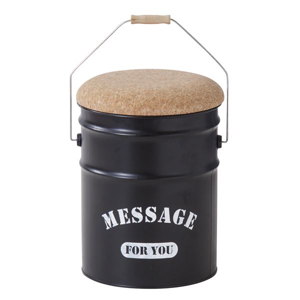 (4脚セット) ペール缶スツール スチール JAM-237