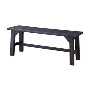 マホガニーダイニングベンチチェア/食卓椅子 【幅115cm】 木製 NW-883B 商品画像