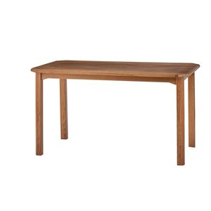 木製ダイニングテーブル/リビングテーブル 【幅130cm】 木目調 『クーパス』 VET-633T 商品画像
