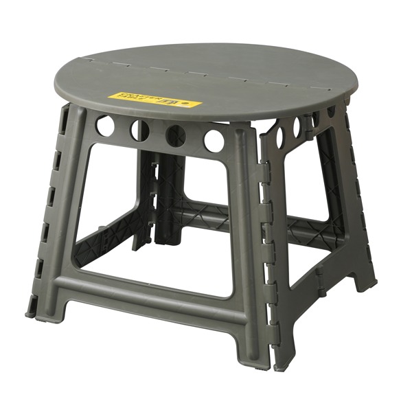 折りたたみテーブル ローテーブル 幅58cm サークル 円形 グリーン 持ち運び便利 作業机 クラフターテーブル アウトドア 屋外 b04