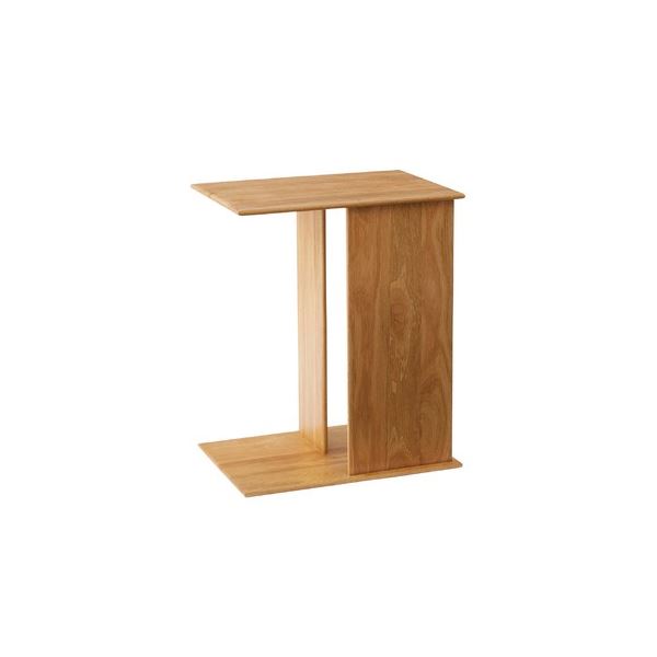 サイドテーブル ミニテーブル 約幅46cm ナチュラル 木製 完成品 リビング ダイニング インテリア家具 b04